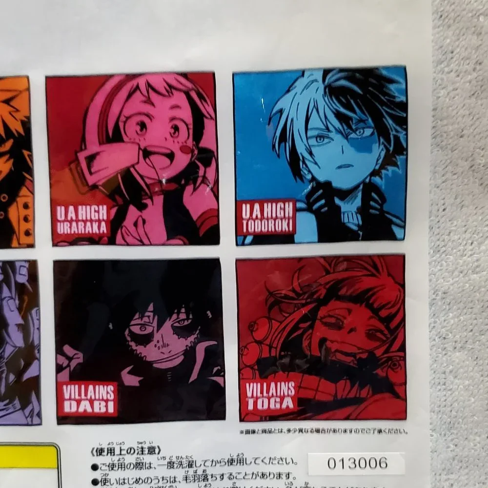 Shoto Todoroki - My Hero Academia Hand Towel - Bandai - Japan 11